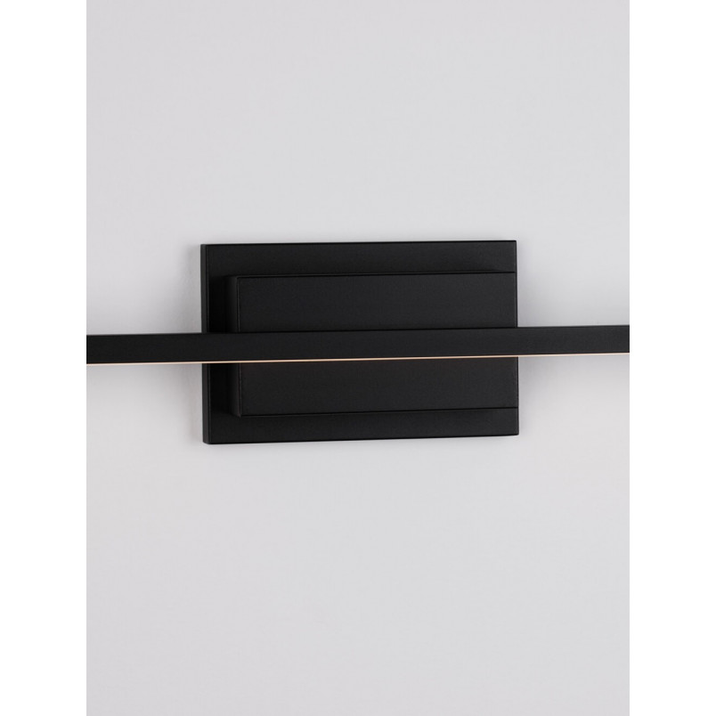 Kinkiet LED Baris 120cm Czarny | Minimalistyczny Design
