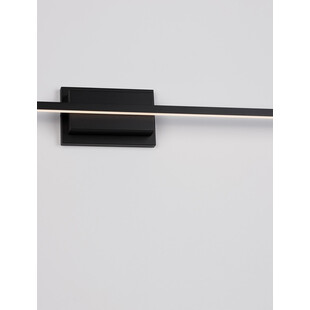 Kinkiet LED Baris 120cm Czarny | Minimalistyczny Design