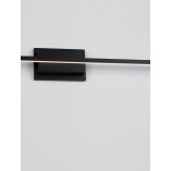 Kinkiet LED Baris 120cm Czarny | Minimalistyczny Design