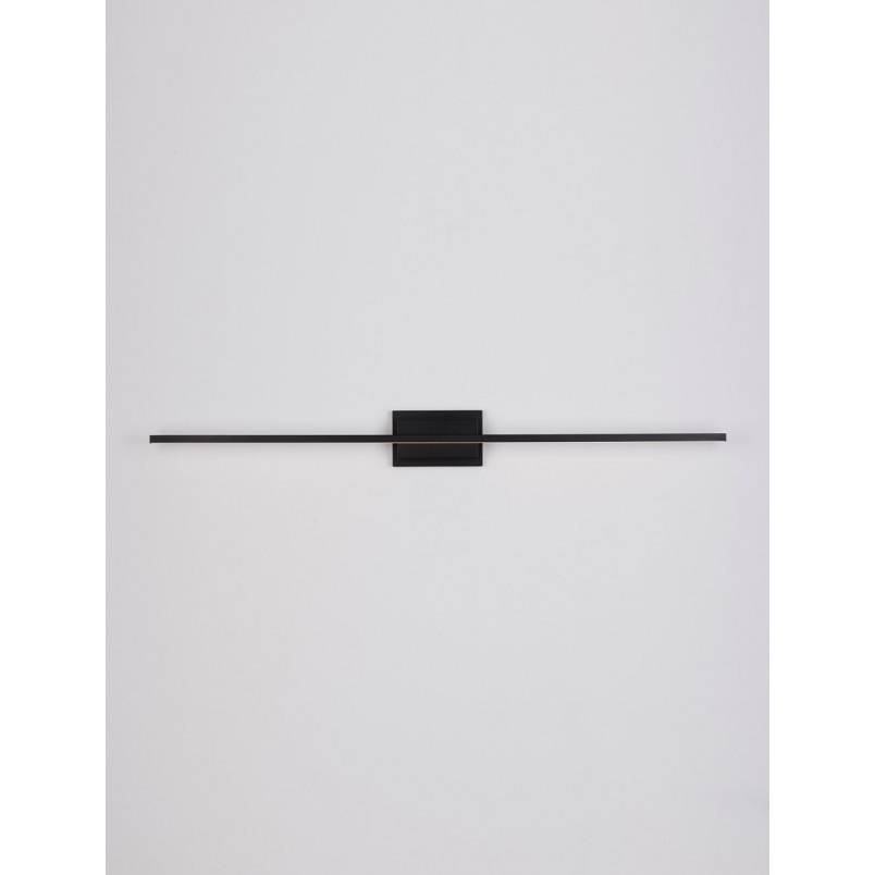 Kinkiet LED Baris 120cm Czarny | Minimalistyczny Design