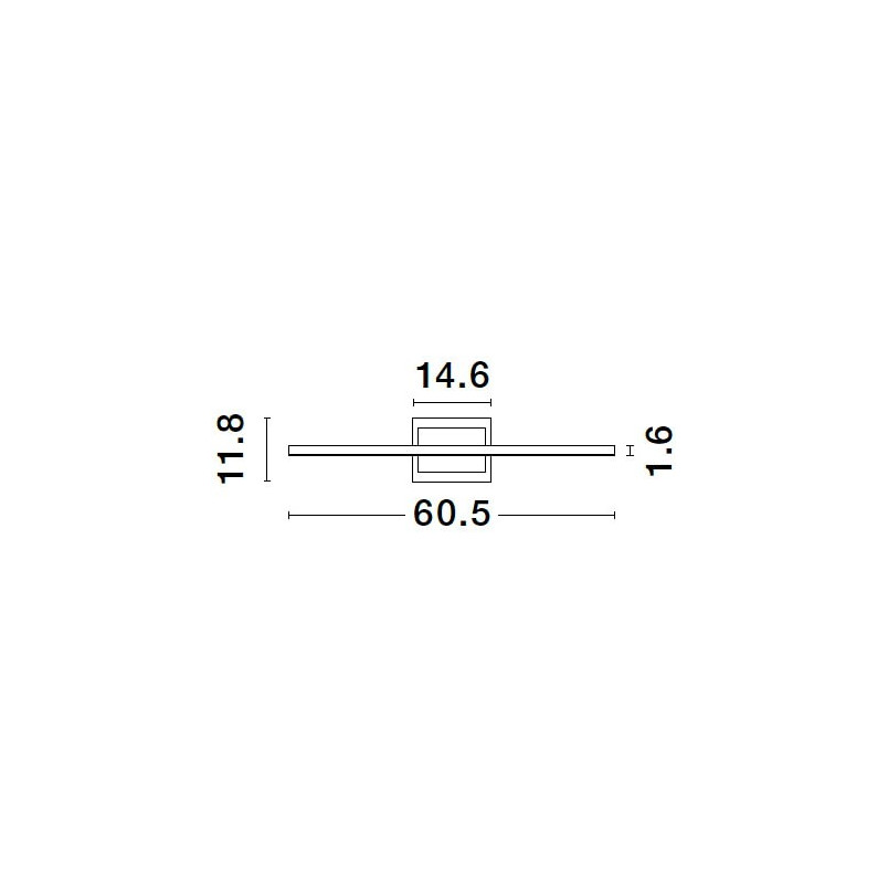 Kinkiet LED Baris - Minimalistyczny design | Decolab24