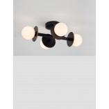 Lampa sufitowa Hide Ball IV | Szkło, 4 punkty | Decolab24