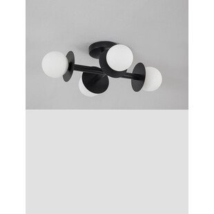 Lampa sufitowa Hide Ball IV | Szkło, 4 punkty | Decolab24