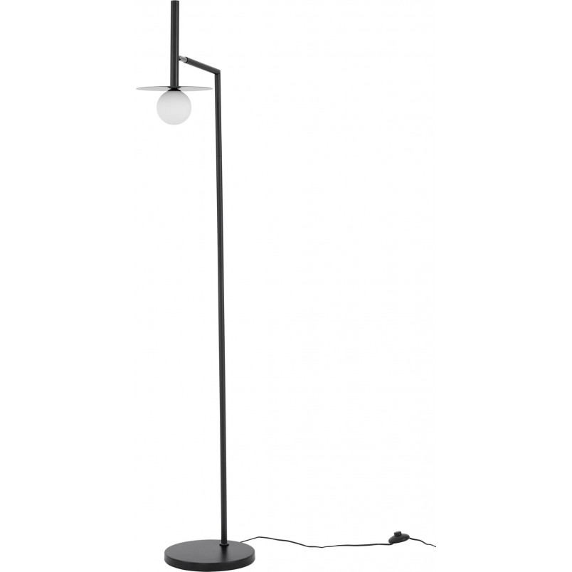 Lampa podłogowa szklana kula Morgan - Elegancki design | Decolab24