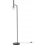 Lampa podłogowa szklana kula Morgan - Elegancki design | Decolab24
