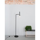 Lampa podłogowa szklana kula Morgan - Elegancki design | Decolab24