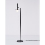 Lampa podłogowa szklana kula Morgan - Elegancki design | Decolab24