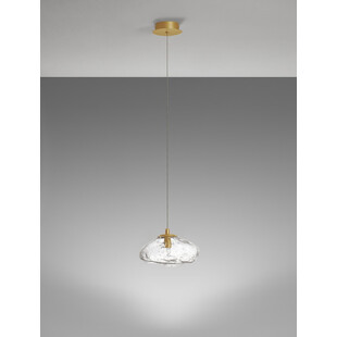 Lampa Wisząca Szklana Glamour Crushed | Decolab24