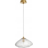 Lampa wisząca szklana glamour Crushed | Decolab24