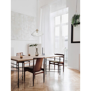 Lampa wisząca szklana glamour Crushed | Decolab24