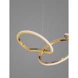 Lampa Trish LED Złota | Glamour | Decolab24