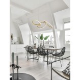 Lampa Trish LED Złota | Glamour | Decolab24