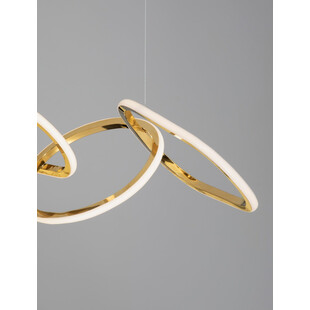 Lampa Trish LED Złota | Glamour | Decolab24