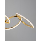 Lampa Trish LED Złota | Glamour | Decolab24