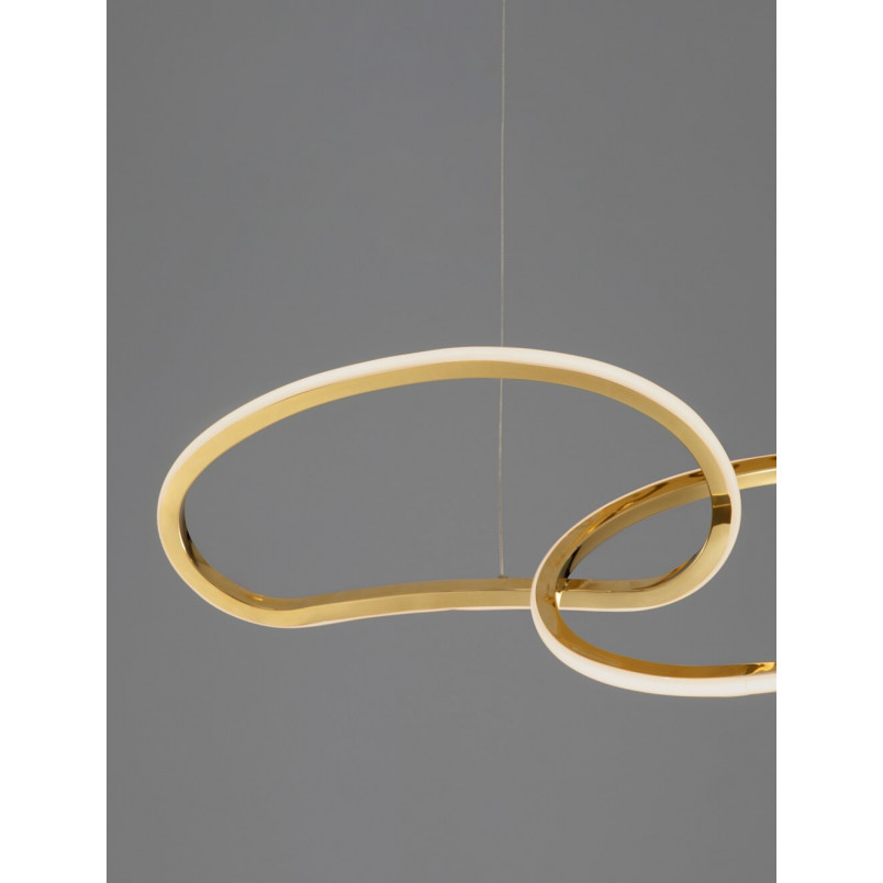 Lampa Trish LED Złota | Glamour | Decolab24
