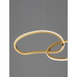Lampa Trish LED Złota | Glamour | Decolab24