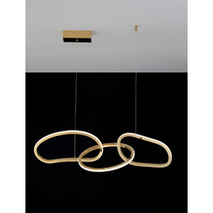 Lampa Trish LED Złota | Glamour | Decolab24