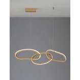 Lampa Trish LED Złota | Glamour | Decolab24