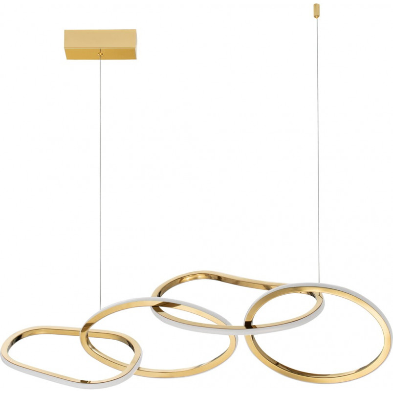 Lampa Wisząca Glamour Trish LED Złota | Decolab24