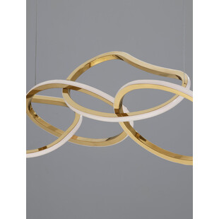 Lampa Wisząca Glamour Trish LED Złota | Decolab24