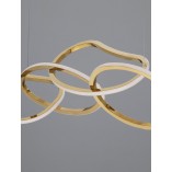 Lampa Wisząca Glamour Trish LED Złota | Decolab24