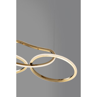 Lampa Wisząca Glamour Trish LED Złota | Decolab24