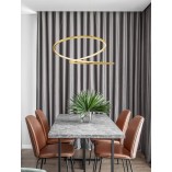Lampa Wisząca Glamour Trish LED Złota | Decolab24
