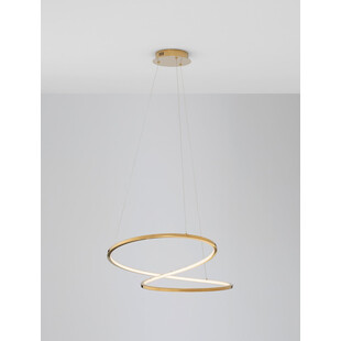 Lampa Wisząca Glamour Trish LED Złota | Decolab24