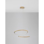Lampa Wisząca Glamour Trish LED Złota | Decolab24