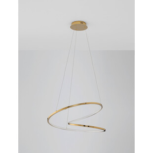 Lampa Wisząca Glamour Trish LED Złota | Decolab24