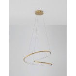 Lampa Wisząca Glamour Trish LED Złota | Decolab24