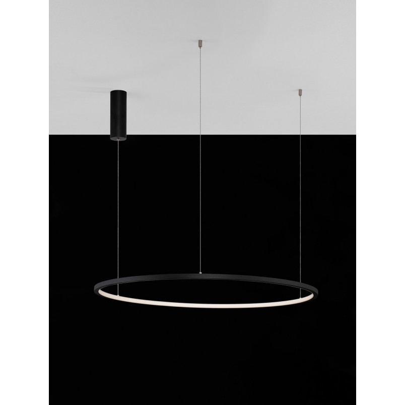 Lampa wisząca LED Cirkel - Nowoczesny design, 80cm - Decolab24