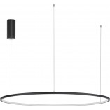 Lampa Wisząca Cirkel LED Czarna | Nowoczesna Lampa Decolab24