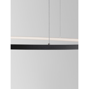 Lampa Wisząca Cirkel LED Czarna | Nowoczesna Lampa Decolab24