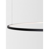 Lampa Wisząca Cirkel LED Czarna | Nowoczesna Lampa Decolab24