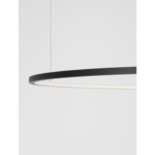 Lampa Wisząca Cirkel LED Czarna | Nowoczesna Lampa Decolab24