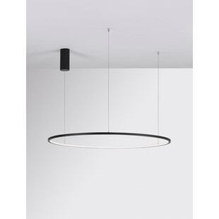 Lampa Wisząca Cirkel LED Czarna | Nowoczesna Lampa Decolab24