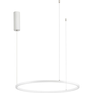Lampa wisząca nowoczesna okrągła Cirkel LED 60cm biała