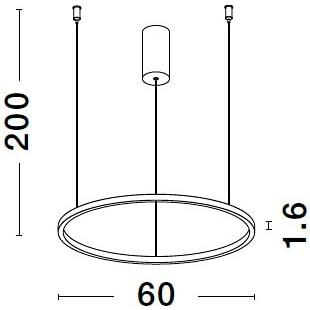 Lampa Wisząca Cirkel LED - Nowoczesna, Okrągła, Biała | Decolab24