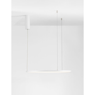 Lampa wisząca nowoczesna okrągła Cirkel LED 60cm biała