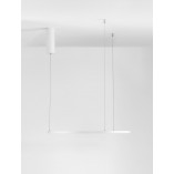 Lampa Wisząca Cirkel LED - Nowoczesna, Okrągła, Biała | Decolab24