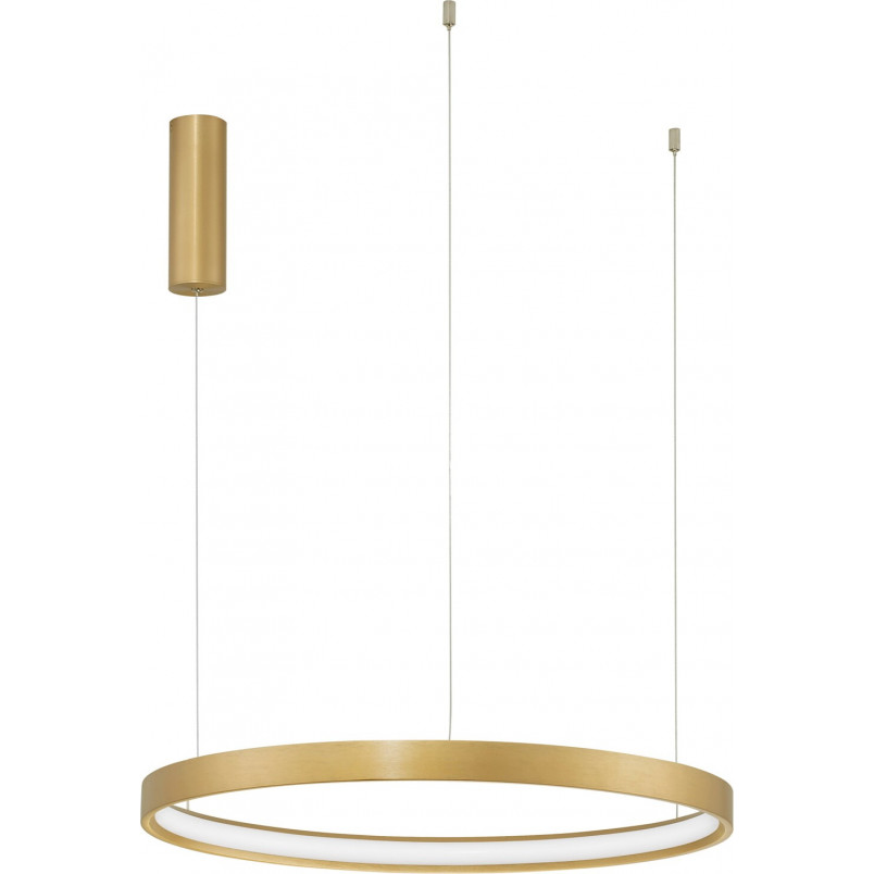 Lampa Wisząca LED Bunder - Złoto Szczotkowane | Decolab24