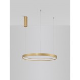 Lampa Wisząca LED Bunder - Złoto Szczotkowane | Decolab24