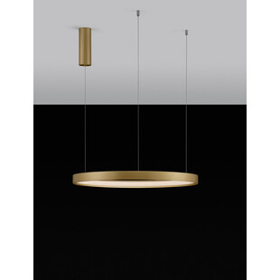 Lampa Wisząca LED Bunder - Złoto Szczotkowane | Decolab24