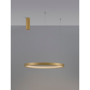Lampa Wisząca LED Bunder - Złoto Szczotkowane | Decolab24