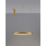 Lampa Wisząca LED Bunder - Złoto Szczotkowane | Decolab24