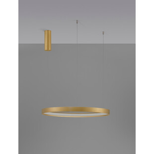 Lampa Wisząca LED Bunder - Złoto Szczotkowane | Decolab24