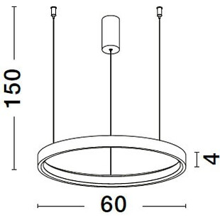 Lampa wisząca LED Bunder - nowoczesny design | Decolab24