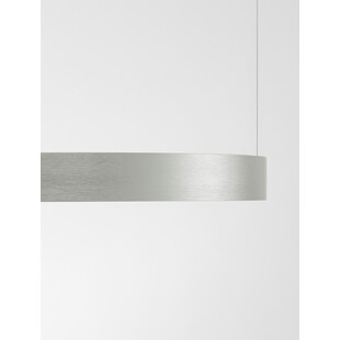 Lampa wisząca LED Bunder - Srebrna, Okrągła | Decolab24
