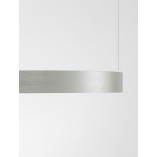 Lampa wisząca LED Bunder - Srebrna, Okrągła | Decolab24
